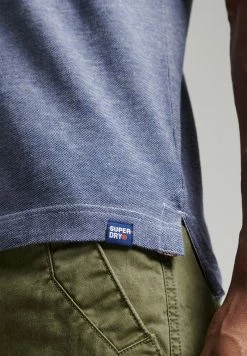 Superdry POOLSIDE - Polo Shirt - Royal -Superdry Shop 95f3b508f6134fd2a3e5d2e42a3476df