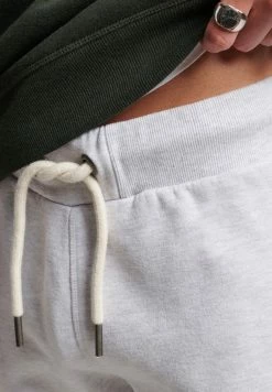 Superdry CORE LOGO GRAPHIC - Tracksuit Bottoms - Ice Marl -Superdry Shop 9604c20e223446f188d9168ec8120d7a