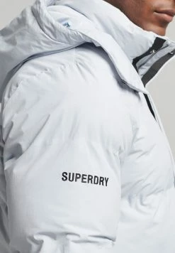 Superdry BOXY PUFFER - Winter Jacket - Arctic Ice -Superdry Shop 9632bc7cee93417b9d2e43d001829309
