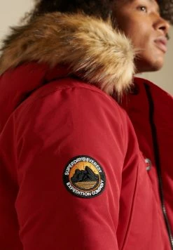 Superdry EVEREST - Winter Coat - Hike Red -Superdry Shop 9648de5d2fa2486c8204a2e0b690cf45
