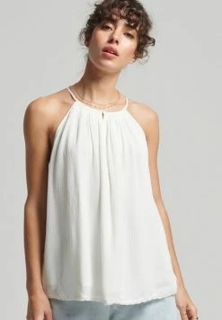 Superdry BEACH CAMI - Top - Off White