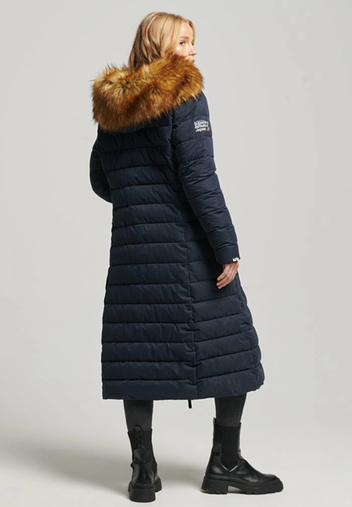 Superdry Winter Coat - Navy 3 Superdry Winter Coat - Navy - Image 3