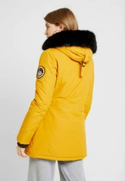 Superdry ASHLEY EVEREST - Winter Coat - Amber Ochre -Superdry Shop 969e9361b3ee4ef68952a2470eb1352c