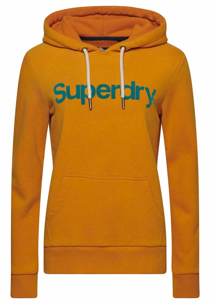 Superdry CORE LOGO - Hoodie - Thrift Gold 4 Superdry CORE LOGO - Hoodie - Thrift Gold - Image 4