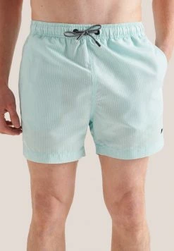 Superdry Swimming Shorts - Aruba Aqua Stripe