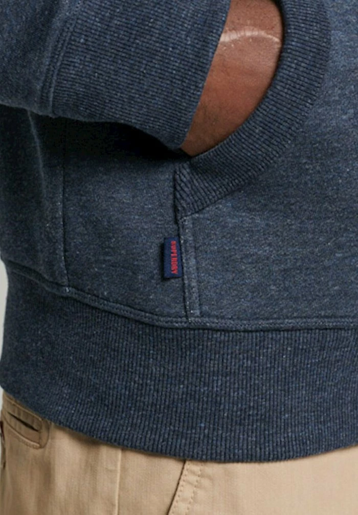 Superdry VINTAGE - Hoodie - Vintage Navy Marl 4 Superdry VINTAGE - Hoodie - Vintage Navy Marl - Image 4