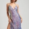 Superdry Plunge - Cocktail Dress / Party Dress - Multi Deco