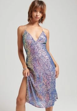 Superdry Plunge - Cocktail Dress / Party Dress - Multi Deco