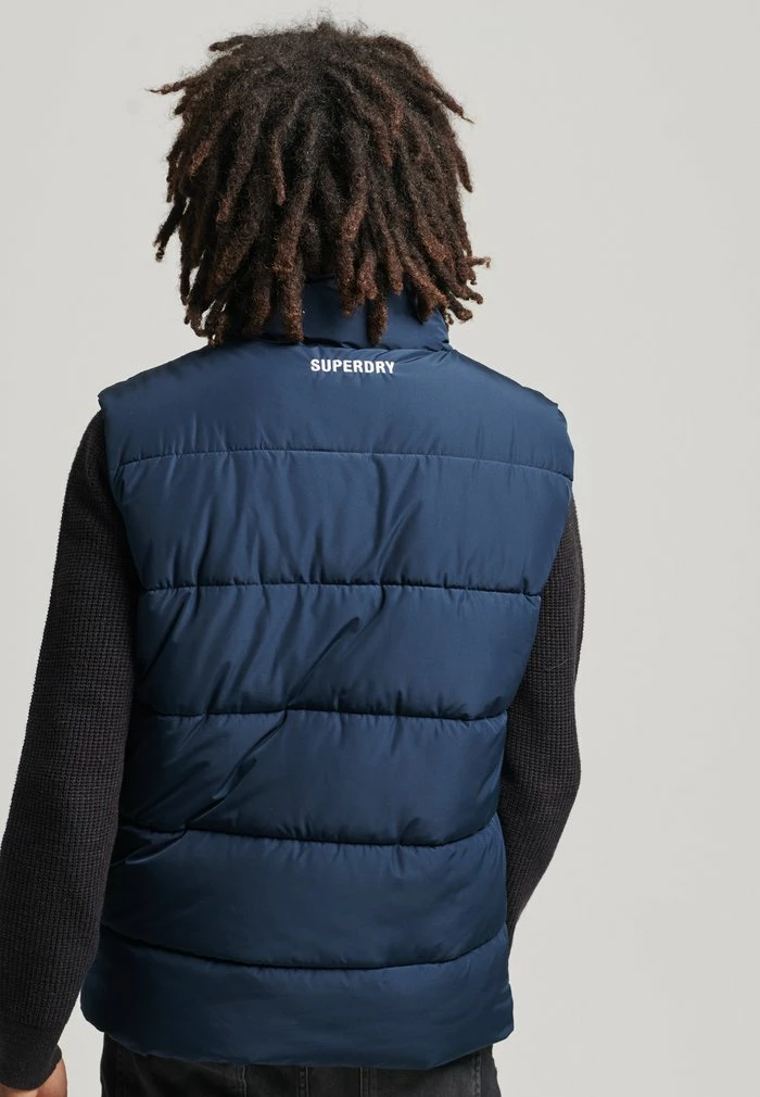 Superdry Waistcoat - Deep Navy 3 Superdry Waistcoat - Deep Navy - Image 3