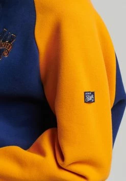 Superdry VINTAGE COLLEGIATE RAGLAN - Sweatshirt - Supermarine Navy -Superdry Shop 97f24da8b52b4069b6381a664b5b0121