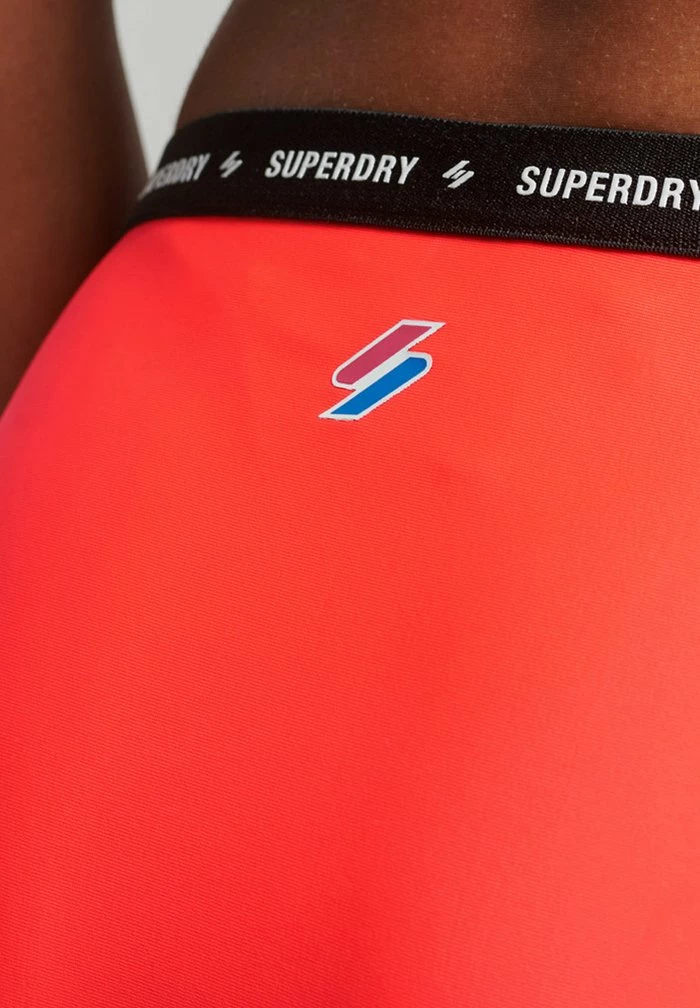 Superdry MICRO LOGO ELASTIC BRIEFS - Bikini Bottoms - Hyper Fire Coral 3 Superdry MICRO LOGO ELASTIC BRIEFS - Bikini Bottoms - Hyper Fire Coral - Image 3