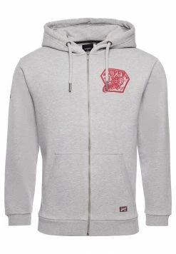 Superdry BOHO GRAPHIC - Zip-up Sweatshirt - Grey Slub -Superdry Shop 983db81b18664987bb185d53683cecf7