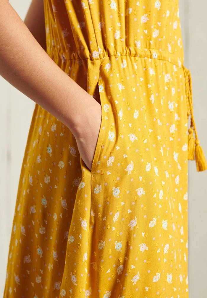 Superdry Day Dress - Ochre 3 Superdry Day Dress - Ochre - Image 3