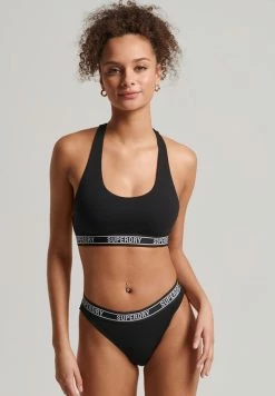Superdry BRALETTE - Bustier - Black Mono