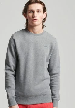 Superdry VINTAGE - Sweatshirt - Rich Charcoal Marl