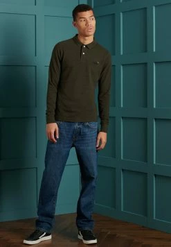 Superdry Polo Shirt - Winter Khaki Grit