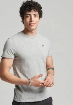 Superdry Basic T-shirt - Pumice Stone Marl