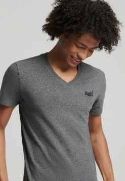 Superdry Basic T-shirt - Black Grit