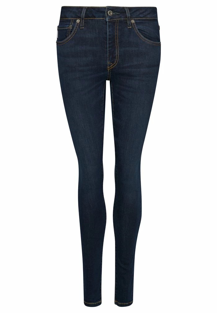 Superdry VINTAGE MID RISE SKINNY - Jeans Skinny Fit - Dark Blue 6 Superdry VINTAGE MID RISE SKINNY - Jeans Skinny Fit - Dark Blue - Image 6