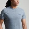 Superdry VINTAGE-LOGO - Basic T-shirt - Creek Blue Grit Grindle