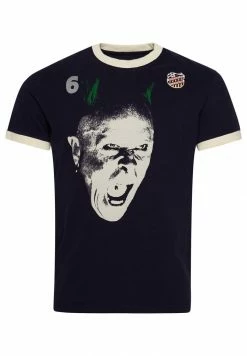 Superdry ALLSTARS KF GRAPHIC RINGER - Print T-shirt - Rinse Navy -Superdry Shop 9968a6d5485042f385c7ed65a0bda90e