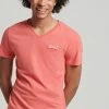Superdry Basic T-shirt - Coral Marl