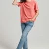 Superdry VINTAGE LOGO - Basic T-shirt - Coral Marl