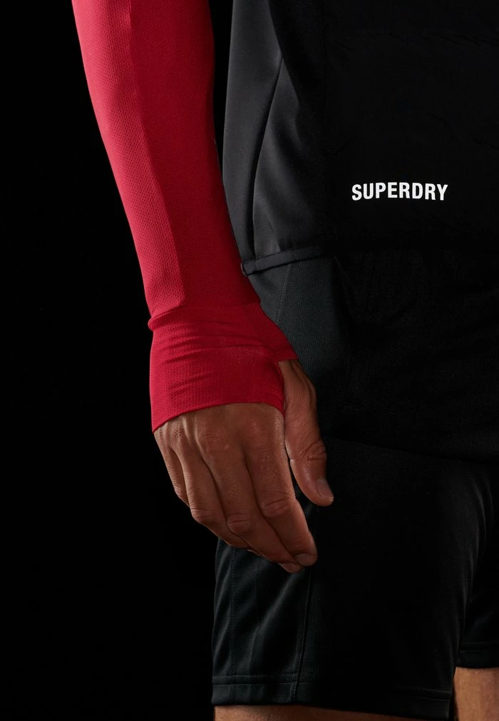 Superdry HYBRID - Waistcoat - Black 5 Superdry HYBRID - Waistcoat - Black - Image 5