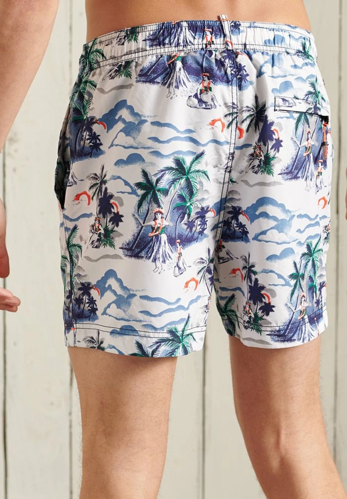 Superdry Swimming Shorts - Hula Print 2 Superdry Swimming Shorts - Hula Print - Image 2