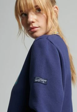 Superdry VINTAGE LOGO SEASONAL - Sweatshirt - Atlantic Navy 4 Superdry VINTAGE LOGO SEASONAL - Sweatshirt - Atlantic Navy -Superdry Shop 99d40308f58d44bca1b11407bc101858