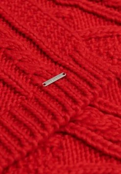 Superdry LANNAH CABLE - Scarf - Rouge Red -Superdry Shop 9a0a3485e69b4e51ac2a58a46a178216
