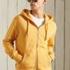 Superdry ORANGE LABEL - Zip-up Sweatshirt - Ochre Marl
