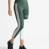 Superdry TRAINING GRAPHIC - Leggings - Trousers - Surplus Goods Olive White