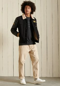 Superdry HERITAGE MOUNTAIN - Print T-shirt - Vintage Black