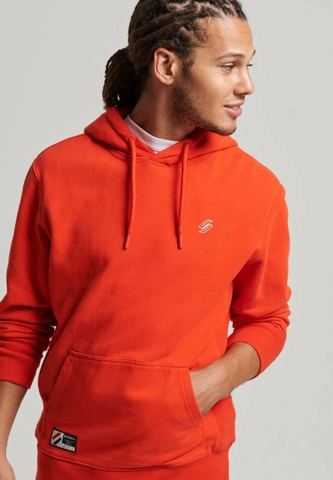 Superdry CODE ESSENTIAL - Sweatshirt - Bright Red 1 Superdry CODE ESSENTIAL - Sweatshirt - Bright Red