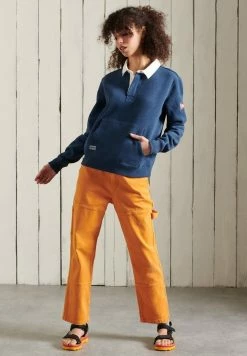 Superdry RUGBY - Sweatshirt - Dark Navy Marl