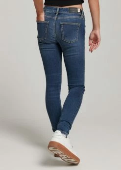 Superdry VINTAGE MID RISE SKINNY - Jeans Skinny Fit - Fulton Vintage Blue 8 Superdry VINTAGE MID RISE SKINNY - Jeans Skinny Fit - Fulton Vintage Blue -Superdry Shop 9ac59495ddaf48fb8ea643e2f6f4ce1b