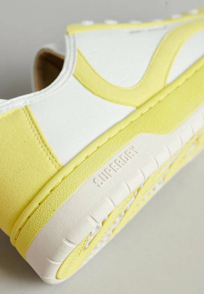 Superdry VINTAGE - Trainers - White Lime 2 Superdry VINTAGE - Trainers - White Lime - Image 2