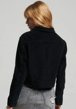 Superdry VINTAGE CROPPED - Summer Jacket - Black