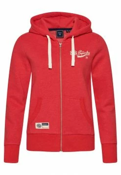Superdry Zip-up Sweatshirt - Papaya Redmarl -Superdry Shop 9bec4d24a03f425881a4cbb17ee5e2cd