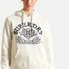 Superdry PRIDE IN HOOD - Hoodie - Ecru