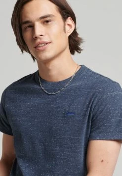 Superdry Basic T-shirt - Creek Navy Heather 9 Superdry Basic T-shirt - Creek Navy Heather -Superdry Shop 9c4350a232064ca390605822a806688a