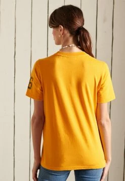 Superdry TRACK & FIELD - Print T-shirt - Turmeric Marl -Superdry Shop 9c491d4009e142ae94ef880cd21a7868