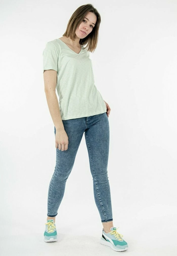 Superdry Basic T-shirt - Vert 2 Superdry Basic T-shirt - Vert - Image 2