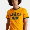 Superdry OSAKA - Print T-shirt - Track Gold