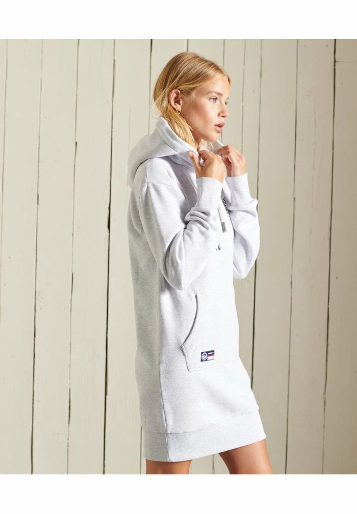 Superdry Day Dress - Glacier Grey Marl 4 Superdry Day Dress - Glacier Grey Marl - Image 4