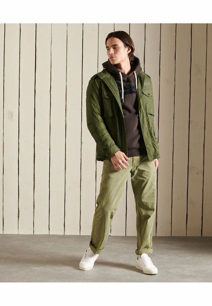 SUPERDRY - Light Jacket - Khaki 1 SUPERDRY - Light Jacket - Khaki