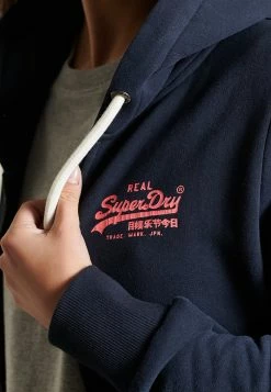 Superdry Zip-up Sweatshirt - Eclipse Navy -Superdry Shop 9d031f2e07c943698d1bdbcf36d0158b