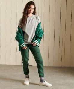 Superdry VINTAGE LOGO - Basic T-shirt - Athletic Grey Marl