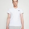 Superdry VINTAGE LOGO VEE TEE - Basic T-shirt - Optic